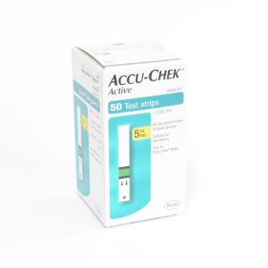 2813103 ACCU-CHEK ACTIVE GLUCOSE TEST STRPS 50