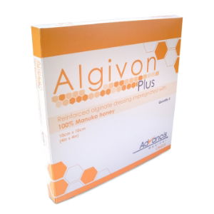 ALGIVON PLUS Dressing Manuka Honey 10x10cm (CR4225) - 5pk - 3749512