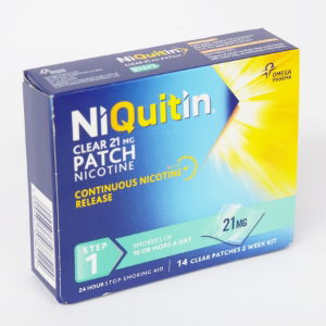 NIQUITIN CQ PATCHES CLEAR 21MG 14 2728020