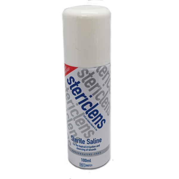 STERICLENS Aerosol Sterile Saline Solution 100ml - 1