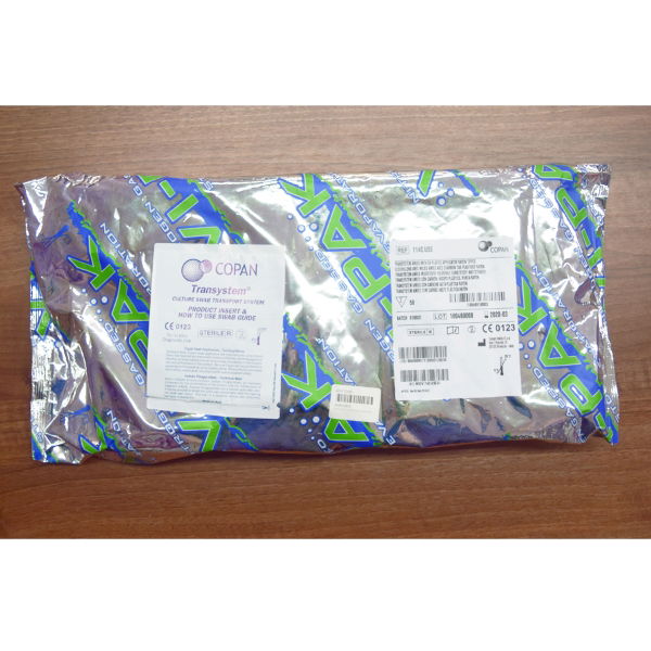 STERILIN TRANSPORT SWAB AMIES CHARCOAL 18114CST BLACK 50 AHP2964