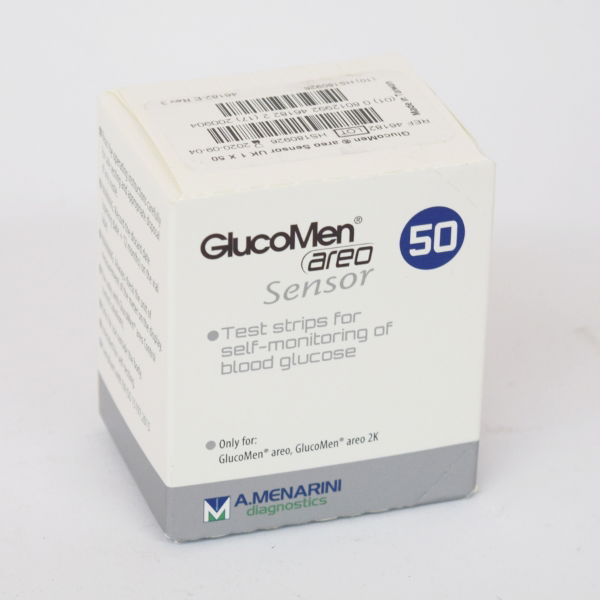 GLUCOMEN AREO TEST STRIPS 50 3867405