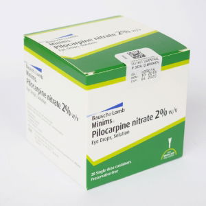 MINIMS PILOCARP NITRATE 2% 20 180778