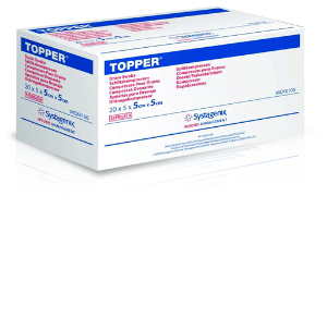 TOPPER 8 STERILE SWABS 7.5 X 7.5CM 5X25 - AHP2417