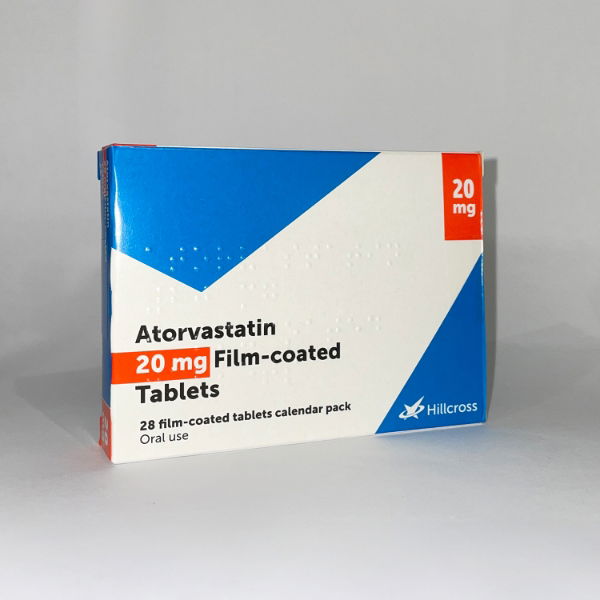 Atorvastatin Tablets 20mg - 28