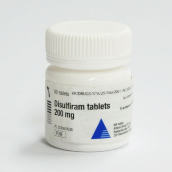 DISULFIRAM 200MG TABLETS 50 968311000001105