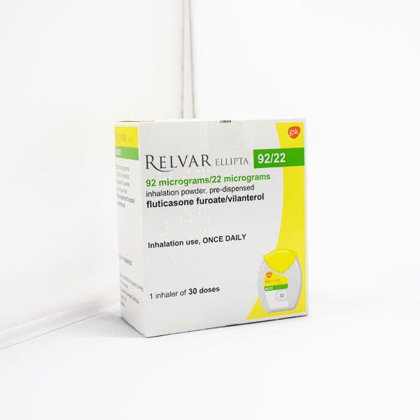 3820578-Relvar Ellipta Inhaler 92-22mcg 30 dose