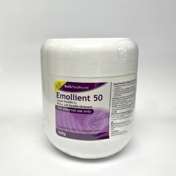 White Soft Paraffin 50% Liquid Paraffin Ointment 500g - 1