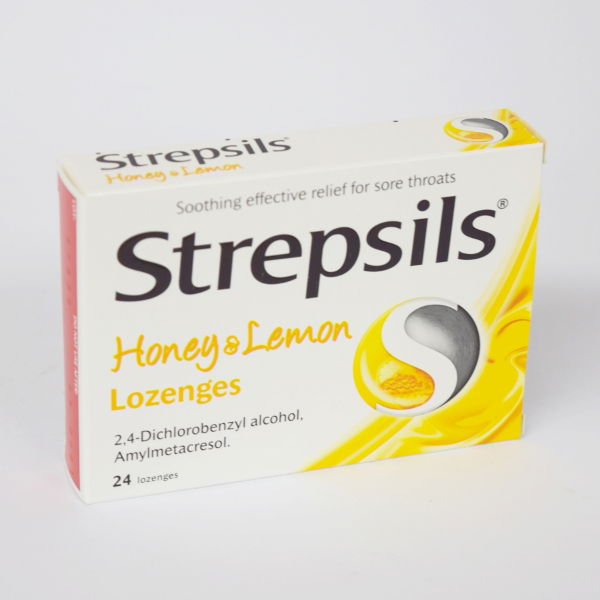 STREPSILS LOZ HONEY & LEMON 24 534230