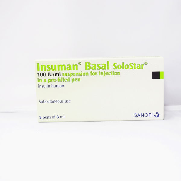 3616083-Insuman Basal Solostar 5x3ml 5