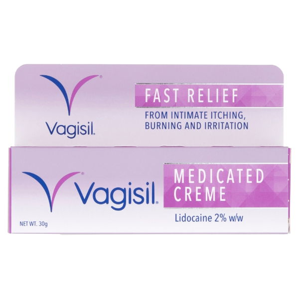 0932160 VAGISIL Medicated Creme 2.0% W.W 30g - 1