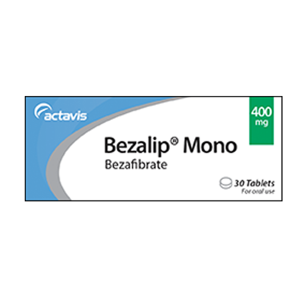 BEZALIP-MONO TABS 400MG 30 - 2757938 edit