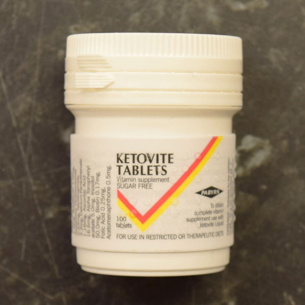 KETOVITE TABS 100 147306