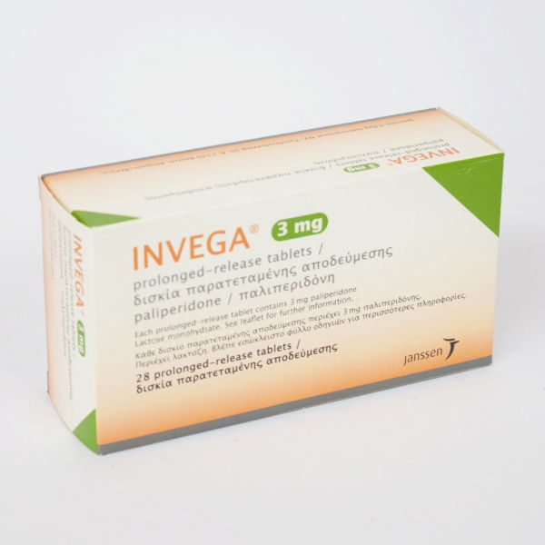 INVEGA TABS PR 3MG 28 3292927