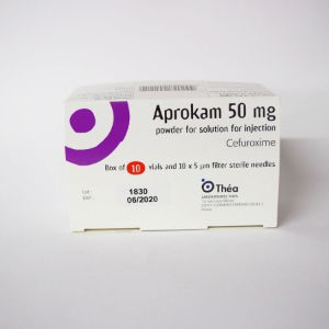 3776598-APROKAM 50MG POWDER FOR INJ 10