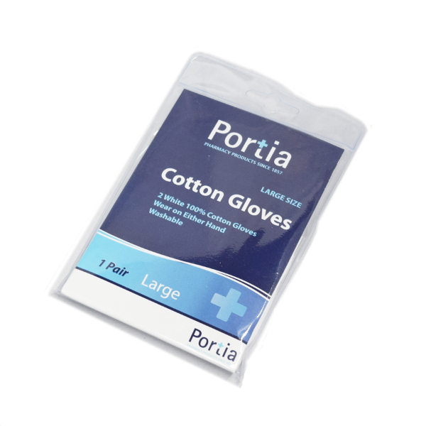 Cotton Gloves Pack of 10 Large AHP0817