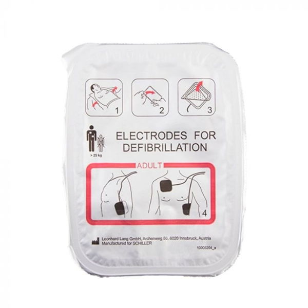 AHP2086 SCHILLER FRED EASYPORT DEFIB PADS ADULT (1 pair) ddu890-min