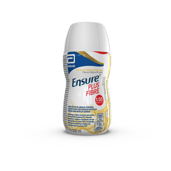 ENSURE PLUS FIBRE Bottle Banana 200ml - 1