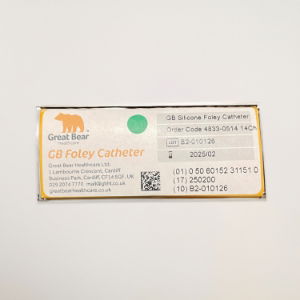 GREAT BEAR All Silicone Foley Catheter CH14 - 1