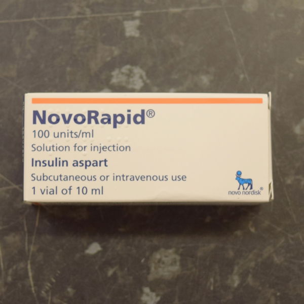 NOVORAPID VIAL 100U 10ML 2652774