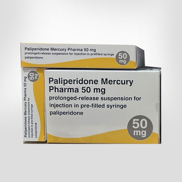 Paliperidone 50mg/0.5ml PR Inj PF Syringes - 1