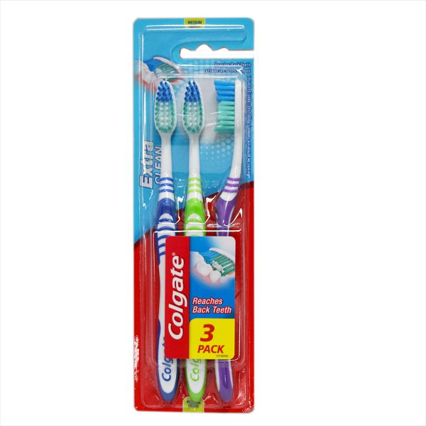 Colgate Toothbrush Extra Clean Pack of 3 AHP3856