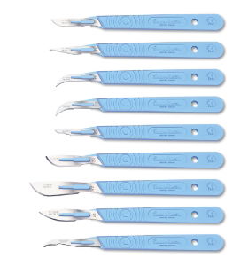 AHP5673  Swann Morton Sterile Scapel Blade No.15 - 100pk