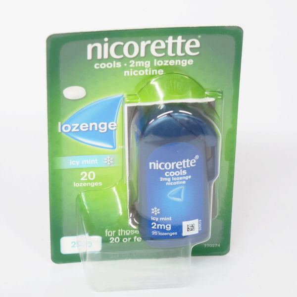 NICORETTE LOZ COOLS 2MG 20 3711314