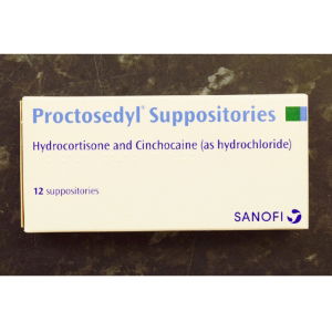 PROCTOSEDYL SUPPOS 12 228338