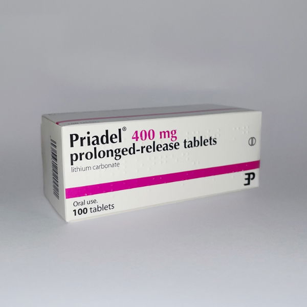 PRIADEL P/R Tablets 400mg - 100