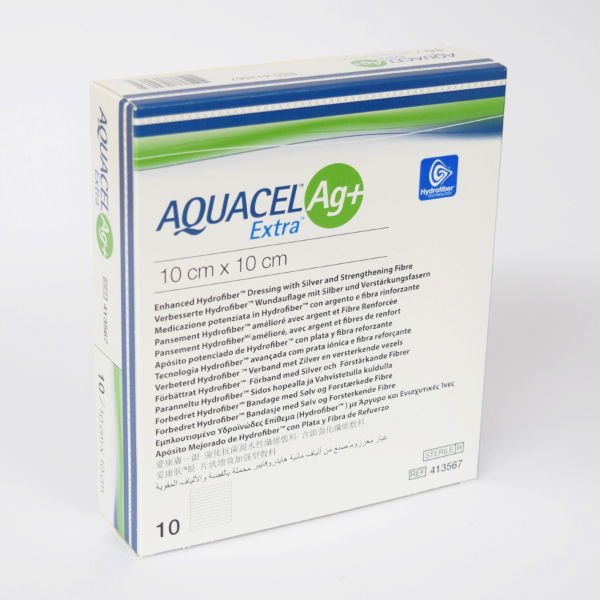 AQUACEL AG+ EXTRA 10CM x 10CM 10 3862695