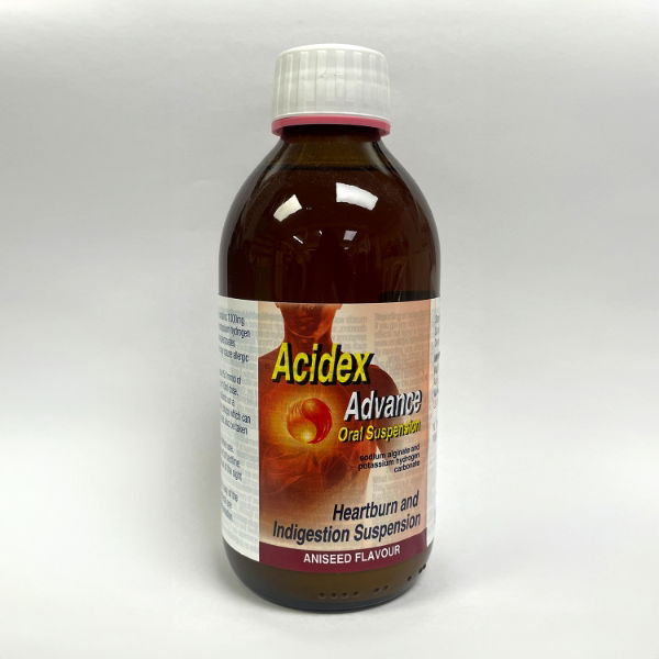 ACIDEX ADVANCE Oral Suspen Aniseed 200mg/1000mg 500ml - 1