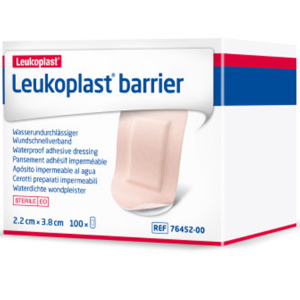 LEUKOPLAST Pre-Cut Dressing Strips Barrier 3.8 x 2.2cm - 100