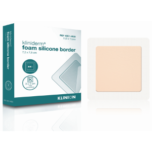 3947231---KLINIDERM-FOAM-SILICONE-BORDER-Dressings-7.5x7