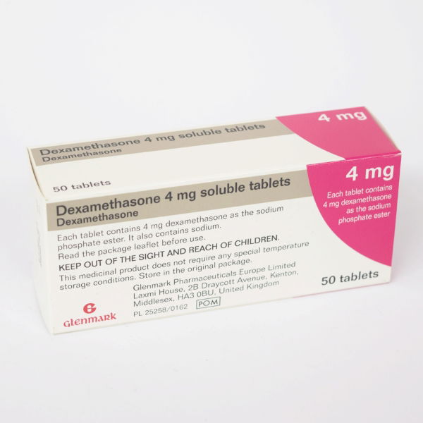 Dexamethasone Soluble Sugar-Free 4mg Tabs - 50pk 31961611000001105